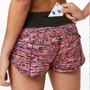 LULULEMON SPEED SHORTS
